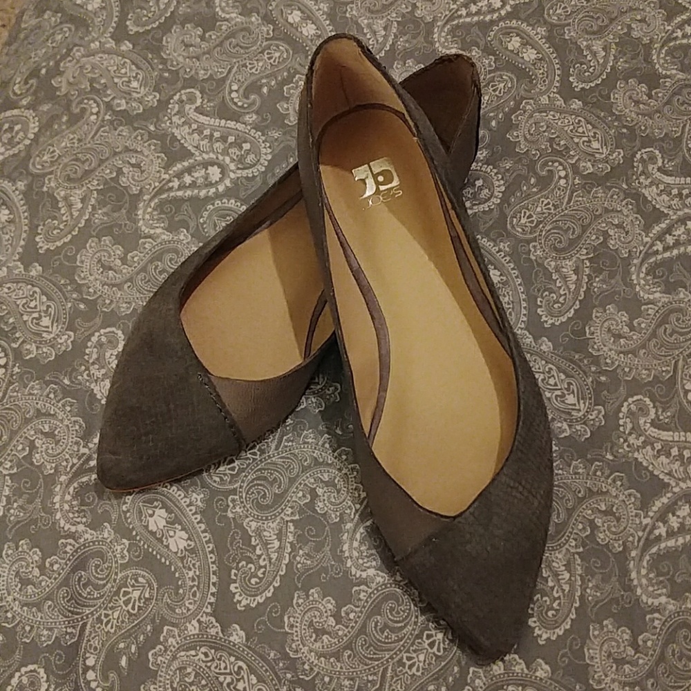 Joe's Jeans leather ballet flats